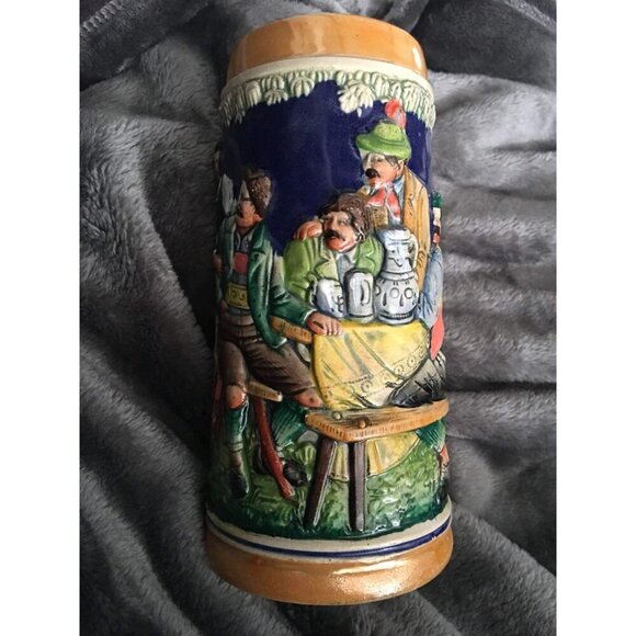 Simon Peter‎ Gerz I Beer Stein Mug Das lieben wir Froh beim German Collectible - Picture 5 of 5